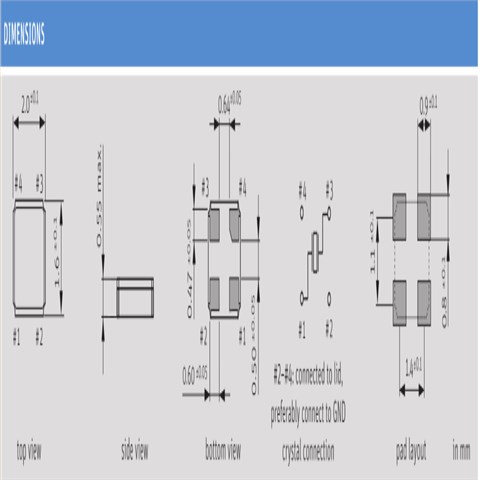 JXS21P4晶體諧振器,Q 27.0-JXS21P4-12-20/20-T1-FU-AEC-LF