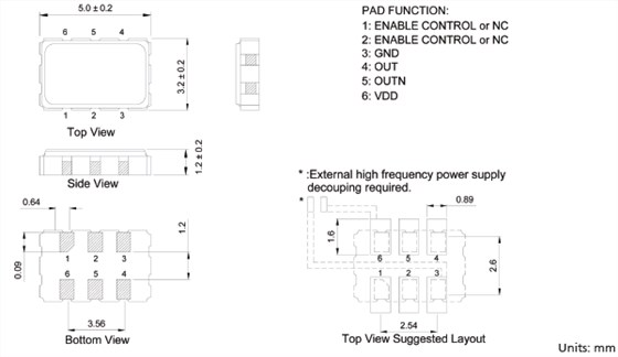 CT 5032 SAW OSC