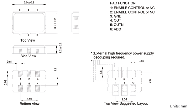 CT 5032 SAW OSC